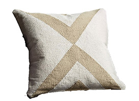  white and yellow pillow